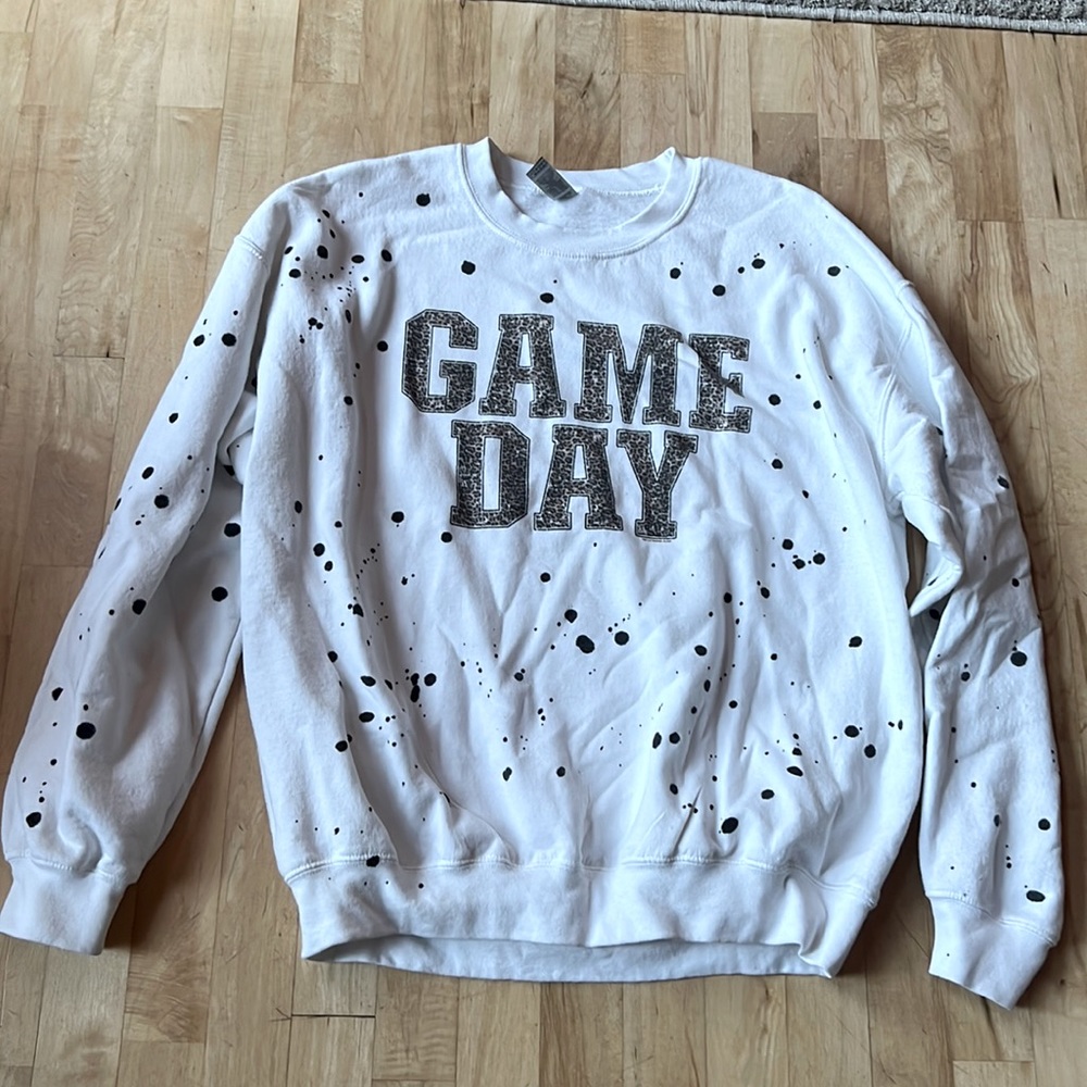 Game day sweater
